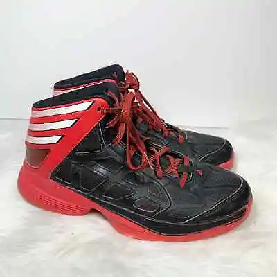 Buy Adidas Youth Size 5 US Crazy Shadow J Black Red Basketball Shoes • 17.37£