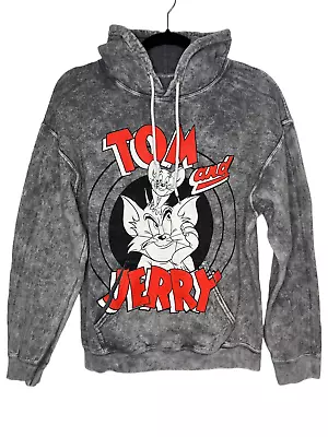Buy Tom & Jerry Gray Hoodie Sweatshirt Women’s M • 17.35£