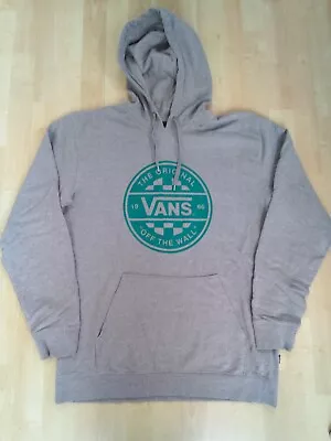 Buy Van's BNWT Off The Wall Men's Hoodie In Grey With Green Logo Size X Large  • 40£