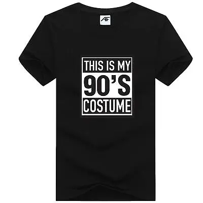 Buy Mens This Is My 90s Costume Print T Shirt Boys Short Sleeve Top Musical Tee 7831 • 9.99£