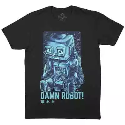 Buy Damn Robot Mens T-Shirt Space System Failure Sad Alien Machine Galaxy D742 • 10.99£