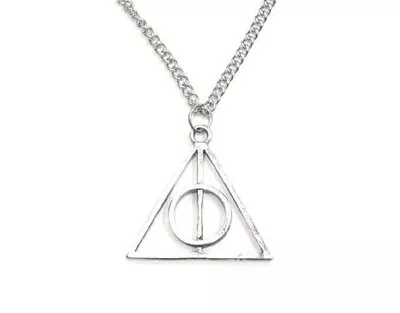 Buy Harry Potter Deathly Hallows Xenophilius Lovegood Pendant Costume Necklace NEW! • 14.47£