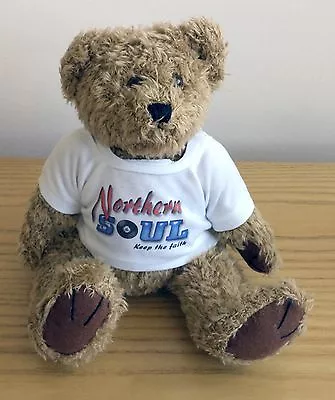 Buy Northern Soul Teddy Bear And Northern Soul T Shirt, Keep The Faith, Scooter Bear • 10.85£