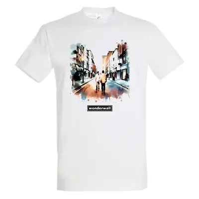 Buy What's The Story Morning Glory? Wonderwall Oasis T Shirt • 19.99£