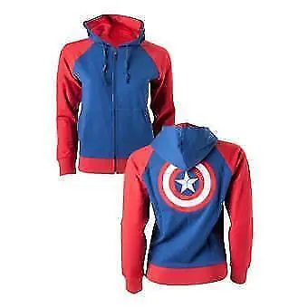 Buy Captain America - Men's' Hoodie Small • 19.99£
