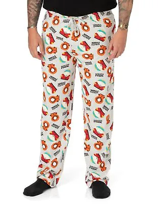 Buy South Park Mens Lounge Pants Comedy Series Characters Grey Pjs Trousers • 16.99£