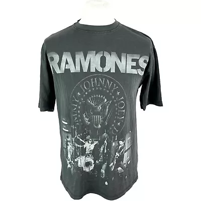 Buy Ramones T Shirt Medium Black Grey Band Tee Punk USA American Band Tee • 22.50£