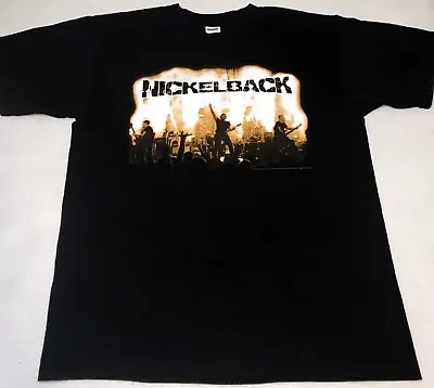 Buy NOS! NICKLEBACK Tour 2009 T - Shirt Adult Large • 19.24£