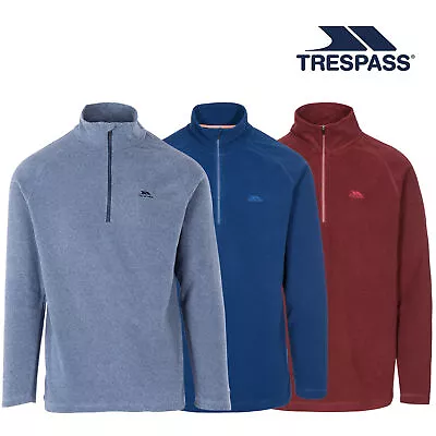 Buy Trespass 1/2 Zip Fleece Jacket Pullover Keynote C • 18.99£