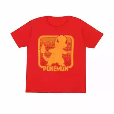 Buy Pokemon - Charmander Retro Arcade Unisex Red T-Shirt 9-11 Years - 9- - K777z • 12.59£