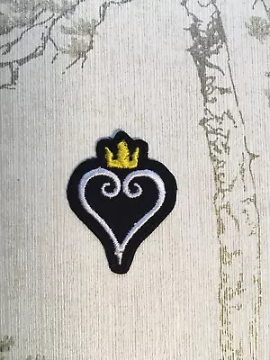 Buy Mini Embroidered Iron On Patch: Kingdom Hearts Heartless/Nobody. • 3.50£