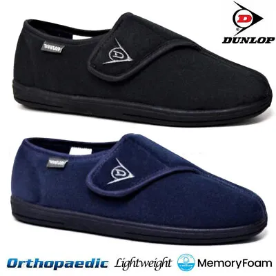Buy Mens Diabetic Orthopaedic Easy Close Wide Fit Machine Washable Slippers Shoes • 12.95£