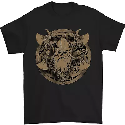 Buy Viking Warrior Gym MMA Valhalla Odin Norse Mens T-Shirt 100% Cotton • 8.49£