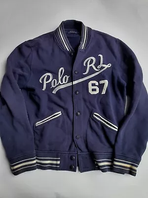 Buy Ralph Lauren Polo New York  Varsity Jacket M Vtg 90s Style • 57£
