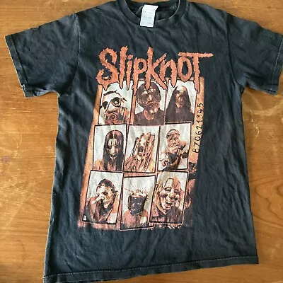 Buy Vintage Slipknot Shirt Men’s Small Black Concert Rock Hardcore Metal Band Tee • 10£