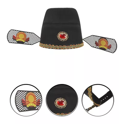 Buy  Emperor Hat Traditional Mandarin New Year Cai Shen Headgear • 7.49£