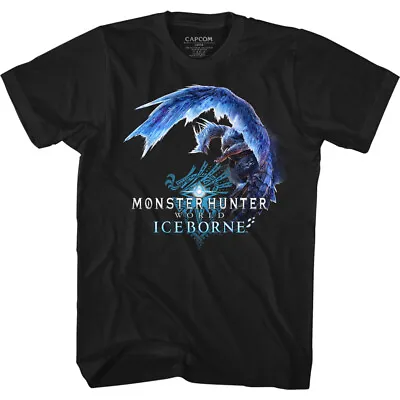 Buy Monster Hunter World Iceborne Icy Dragon Capcom Video Game Men's T Shirt • 39.34£