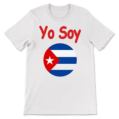 Buy  Yo Soy Cubano/ Cubana Unisex T-Shirt Crew Neck Unisex  Unique Design White • 24.12£