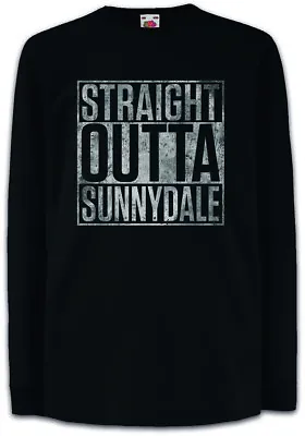 Buy Straight Outta Sunnydale Kids Long Sleeve T-Shirt Buffy The Fun Vampire Xander • 18.99£