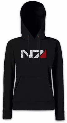 Buy N7 NORMANDY LOGO Women Hoodie Sweatshirt Commander Shephard Mass Game Effect • 40.79£