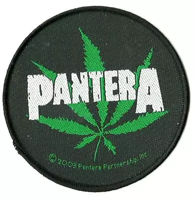Buy PANTERA Leaf 2003 WOVEN SEW ON PATCH Official Merch - No Longer Made CIRCULAR • 6.99£