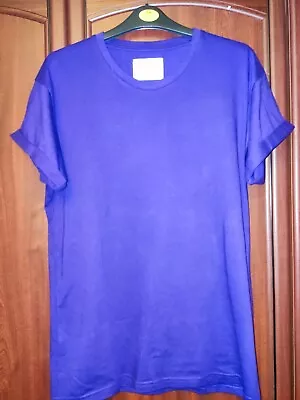Buy Burton Men’s Dark Purple T-shirt Rolled Sleeves Size Small  • 3.99£