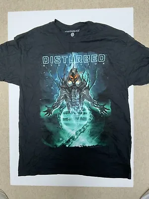 Buy Disturbed Evolution Tour T-Shirt Large • 20£