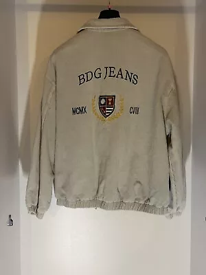 Buy Urban Outfitters BDG Jeans Oversized Unisex Jacket Size M • 25£
