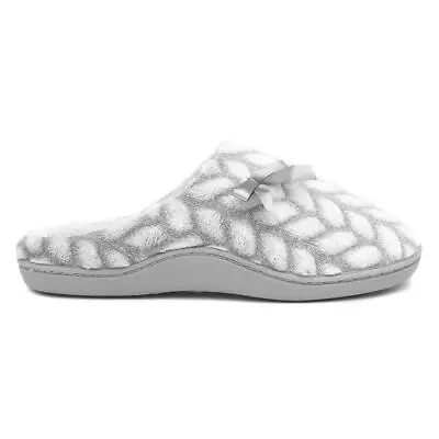 Buy The Slipper Company Womens Slippers Grey Mule Shoezone Size UK 3,4,5,6,7,8 • 5.99£