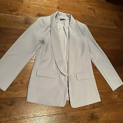 Buy Shein Women’s Smart Jacket Size L 12 Light Blue  • 5£