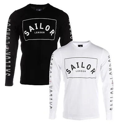 Buy Sailor London Mens Long Sleeve Designer T Shirt • 10£