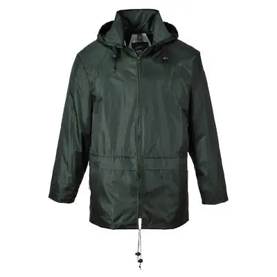 Buy Portwest Classic Rain Jacket Olive 4XL • 18.95£