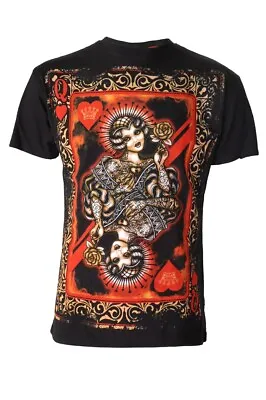 Buy Playing Card Men’s Black T-shirt. Size S. Brand New. STOCK CLEARANCE  • 10.99£