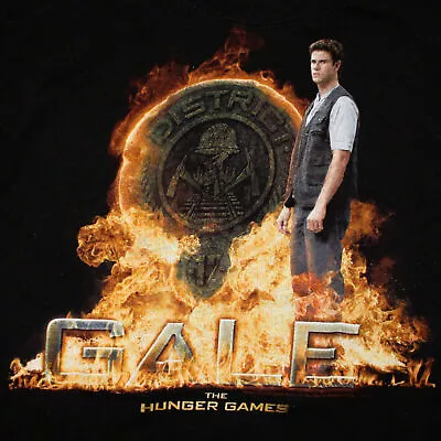 Buy Hunger Games Gale T-Shirt Women Juniors Medium District 12 Movie Film • 9.63£