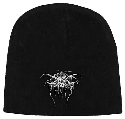 Buy Darkthrone Logo Black Beanie Hat NEW OFFICIAL • 17.79£