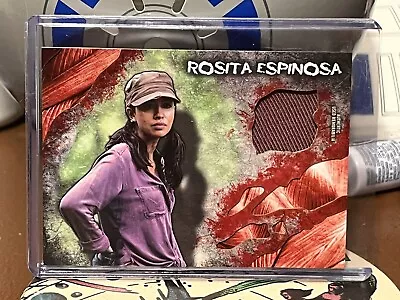 Buy Topps Walking Dead Relic Card Rosita Clothing Swatch Mint Condition New • 12.28£