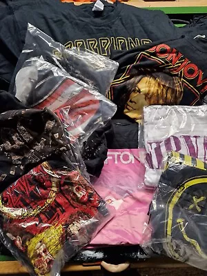 Buy 20 Rock Band Official T Shirts Joblot Wholesale  • 100£