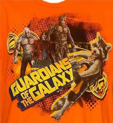 Buy Disney Guardians Of The Galaxy T-shirt New Size 8 S 10-12 M Starlord Rocket • 17.69£
