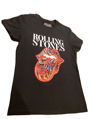 Buy Official  The Rolling Stones Sixty Tour 2022 T-Shirt Women’s S • 19.99£