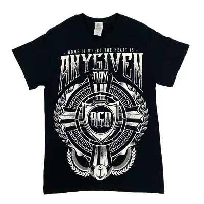 Buy ANY GIVEN DAY “Home Is Where The Heart Is” Metalcore Metal Band T-Shirt Small • 15£