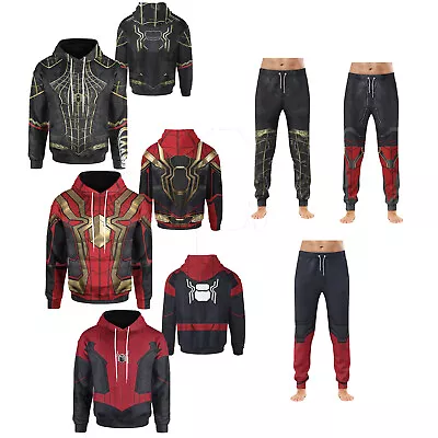 Buy Spiderman No Way Home 3D Hoodie Superhero Peter Parker Sweatshirt Jacket Costume • 19.20£