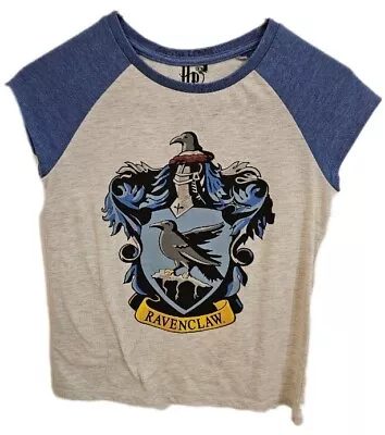 Buy Girls Harry Potter Luna Lovegood Raven Good Ravenclaw Shirt Size 14 • 6.36£