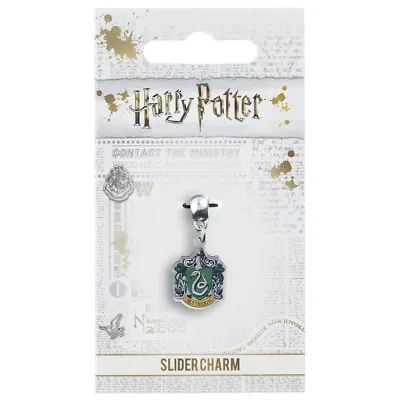 Buy Harry Potter Silver Plated Charm Slytherin Birthday Xmas Gift Official Product • 9.99£