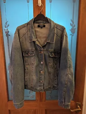 Buy Simply Be Denim Jacket Size 22 - Very Good Condition • 8£