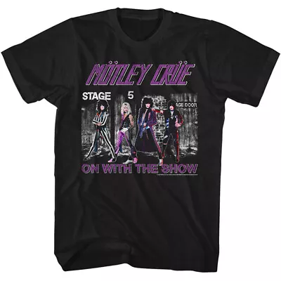 Buy Motley Crue On With The Show Stage 5 Men's T Shirt Metal Band Music Merch • 54.48£