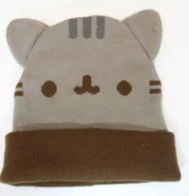 Buy PUSHEEN Cat Gray Brown Beanie Knit Winter Hat Narwhal Korea Japan Anime Cosplay • 6.81£