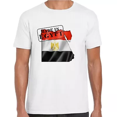 Buy Mens Made In Egypt T Shirt - Flag And Map, Country, Gift, Tee • 10.99£