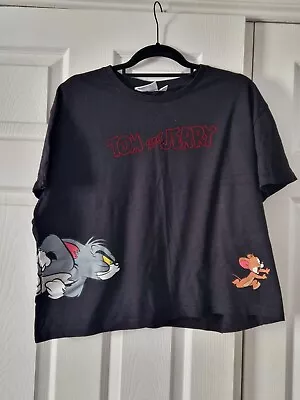 Buy Tom And Jerry, Short T,shirt, Size XL From Primark • 4.50£