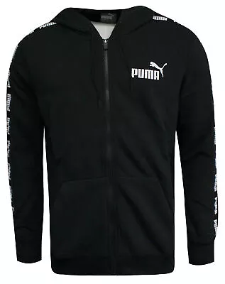 Buy Puma Power Rebel Mens Track Jacket Sweat Mens Zip Up Track Tops 594007 01 A56B • 18.99£