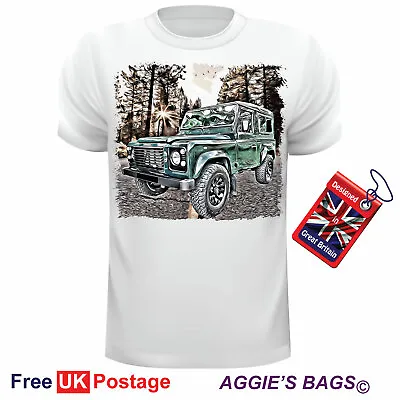 Buy Car Art Design Classic 4x4 Defender T Shirt Can Be Personalised Unofficial  • 16.95£